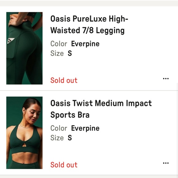 Matching Fabletics workout set - Picture 3 of 3